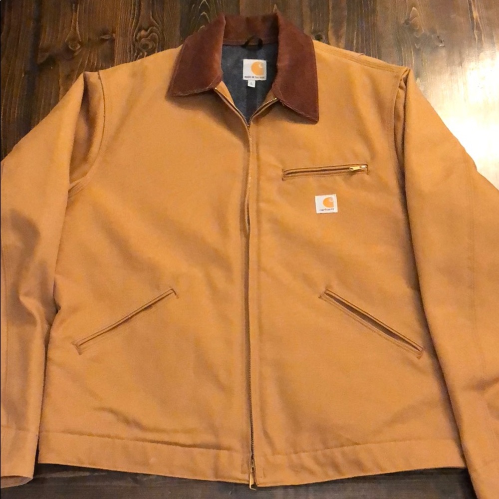 Carhartt Duck Detroit Blanket-Lined Jacket